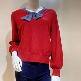 南3春竹羊毛服饰女V领毛衫11929