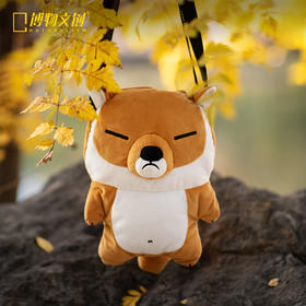 博物文创 藏狐毛绒背包 可爱系 藏狐表情 背包 萌物 生日礼物