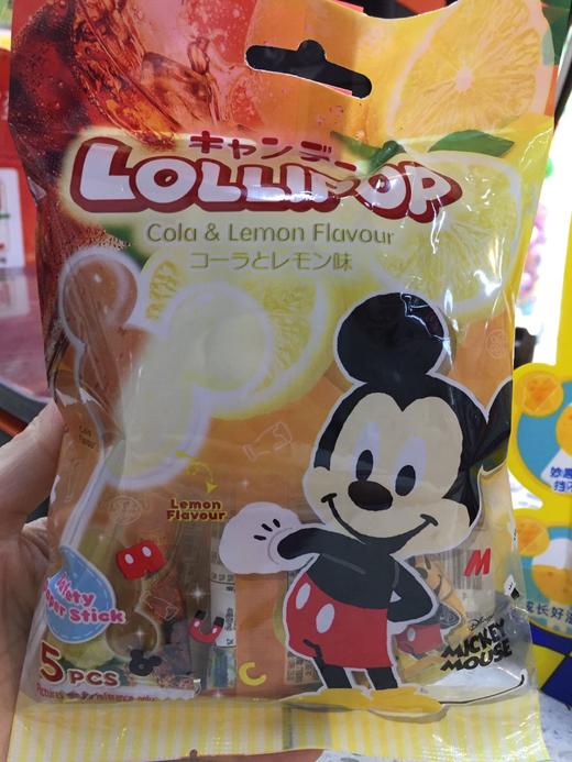 迪士尼双味棒棒糖（可乐柠檬味）40g 商品图0