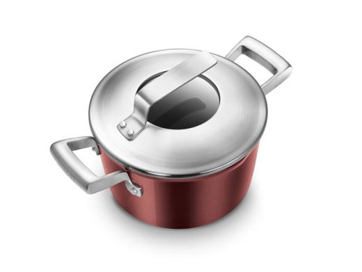 三禾彩瓷陶铸等离子钻石二代汤锅24cm(TLF2402-2) 商品图0