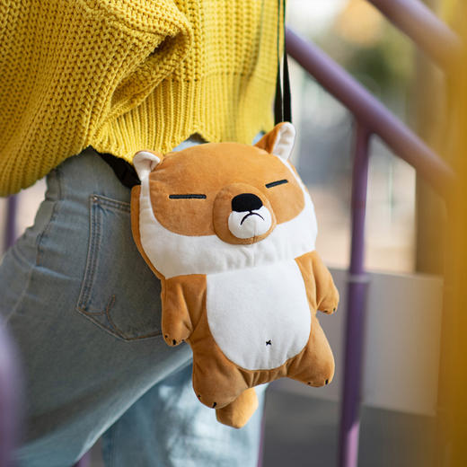 博物文创 藏狐毛绒背包 可爱系 藏狐表情 背包 萌物 生日礼物 商品图3