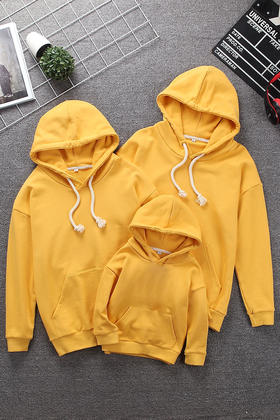 裁缝学苑QZ27 亲子装落肩袖连帽 卫衣纸样儿童服装打版切割图纸