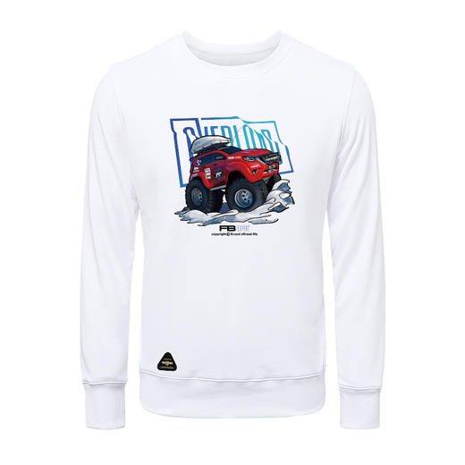 FBLIFE卡通效果霸道越野车印花男青年圆领长袖卫衣合体版型秋冬打底衫 NMT-1726 商品图0