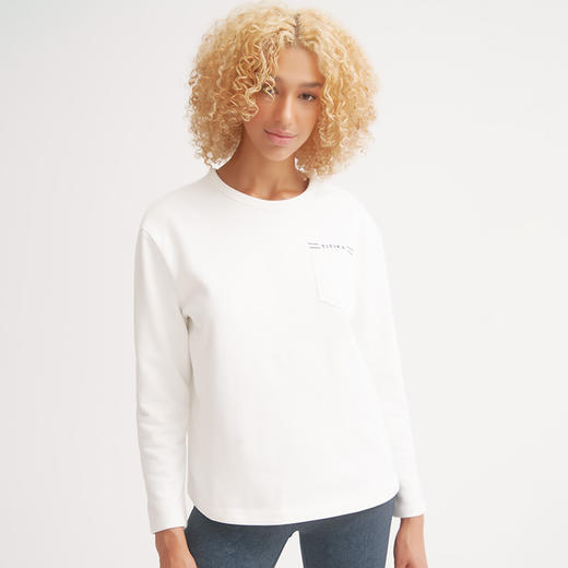 TITIKA ACTIVE 瑜伽服运动T恤健身长袖上衣女卫衣19T50884 商品图1