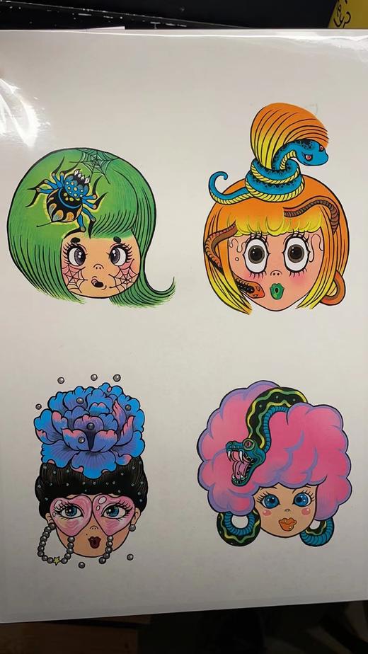 FallingCat『 纹身贴』 人头款 商品图0