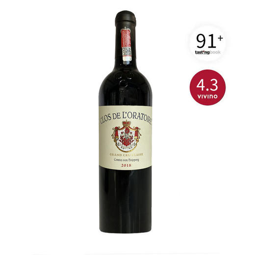 【原瓶进口】奥哈瓦酒庄红葡萄酒2018年 圣埃美隆名庄14.5%vol 750ml 法国原瓶进口 商品图4