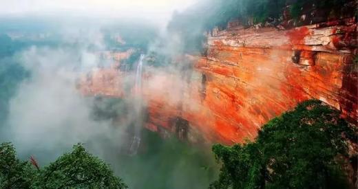 贵州万亩樱花、“中国溶洞之王”织金洞、“世遗”赤水丹霞瀑布群、“世界丹霞之冠”佛光岩、国酒文化茅台古镇8天纯玩团 商品图4