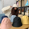 帽子女秋冬新款钟型渔夫帽韩版潮日系遮阳防晒水桶帽韩国ins盆帽 商品缩略图0