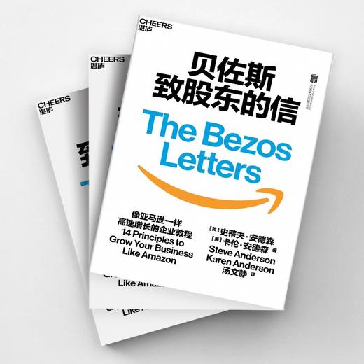 贝佐斯致股东的信 浓缩21封贝佐斯信的精华 揭示亚马逊打造无边界帝国的14条增长法则 企业经营管理商业书籍 商品图2