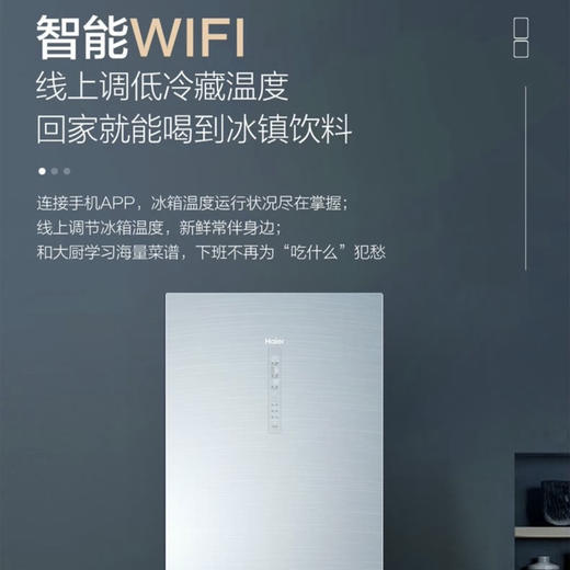 海尔（Haier）冰箱BCD-346WSCLU1 商品图5