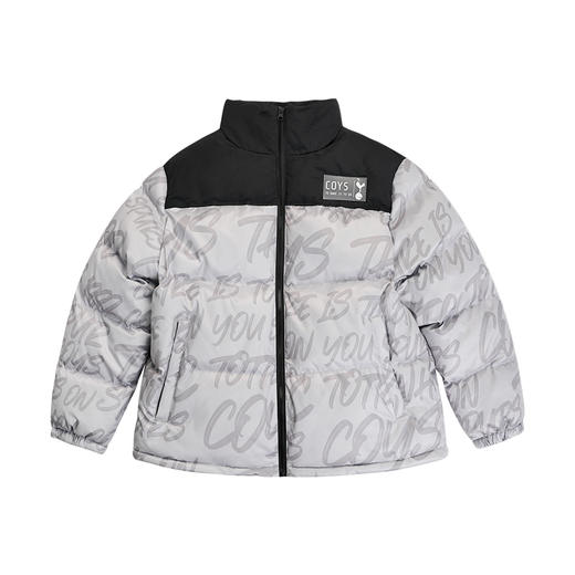 托特纳姆热刺潮流字母印花拼接运动休闲保暖棉服成人男 商品图4