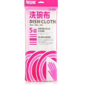 日本旭包鲜洗碗布5层3片装