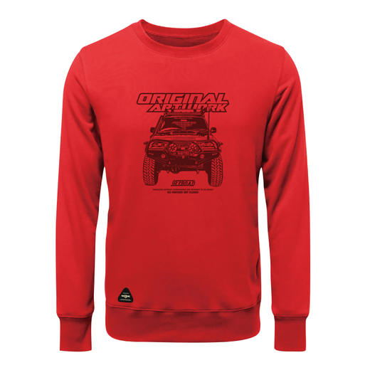 FB酷路泽landcruiser男士越野潮流卫衣圆领套头合体版型罗圈衫户外休闲 huNMT-1728 商品图3