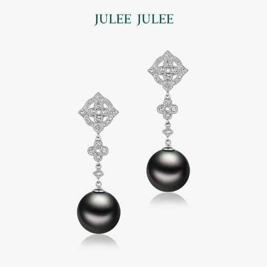 【最好的时光】JULEE JULEE茱俪珠宝  18K金珍珠钻石耳饰 商品图1