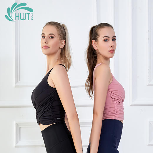 HaWaTa哈瓦塔瑜伽美腰背心修身健身背心夏季瑜伽服薄款 商品图8