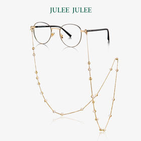 【光熠】JULEE JULEE茱俪珠宝18K黄金Akoya珍珠眼镜链