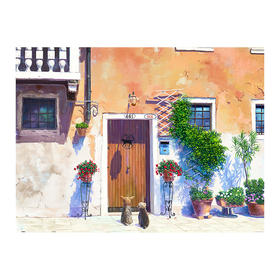 【折扣商品 不退不换】1200片 平面拼图 塑料拼图 H2404 ペい - 阳光下的等待