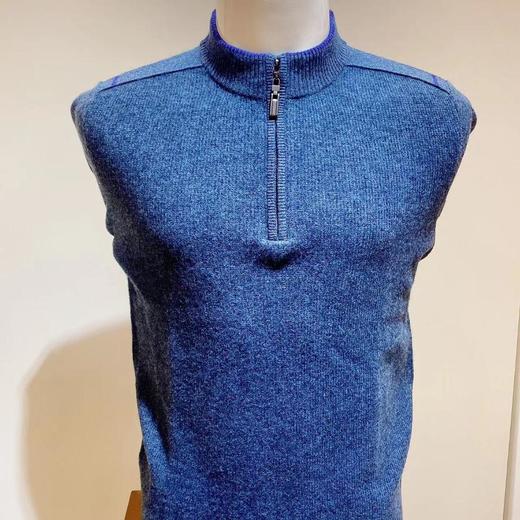 南3春竹羊毛服饰男半高领拉链衫51909 商品图0