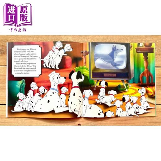 【中商原版】101 Dalmatians Read-Along Storybook and CD 独立阅读故事 迪士尼101斑点狗 配CD 儿童绘本有声书读物 英文原版 商品图4