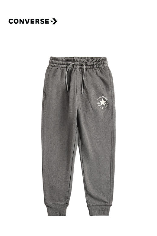 Converse/匡威童装秋冬加绒针织收口松紧腰运动长裤 CV2142035 商品图4