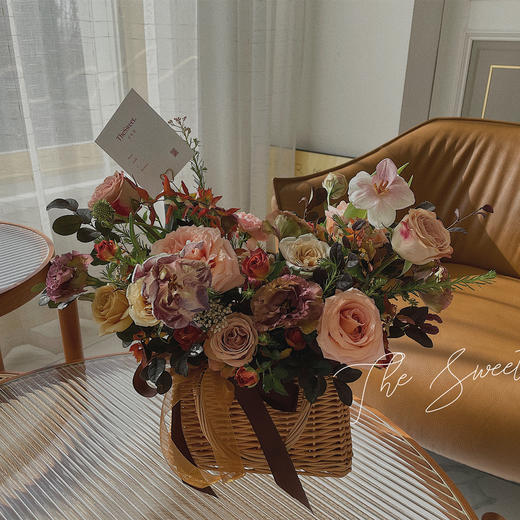 花艺 秋意浓 · 花篮 商品图1