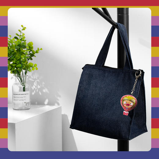 28片 热气球造型 钥匙扣拼图 AB1036 我不是完美小孩系列-小豬 商品图2