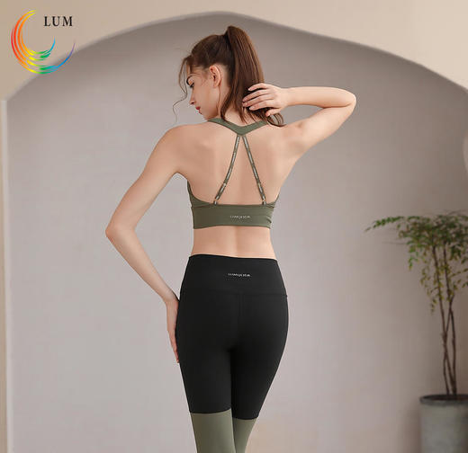 LUM19165露檬新款瑜伽背心运动BRA（含胸垫） 商品图0