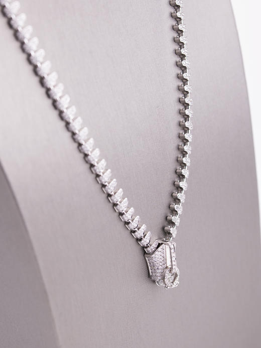 钻石拉链式项链 商品图10