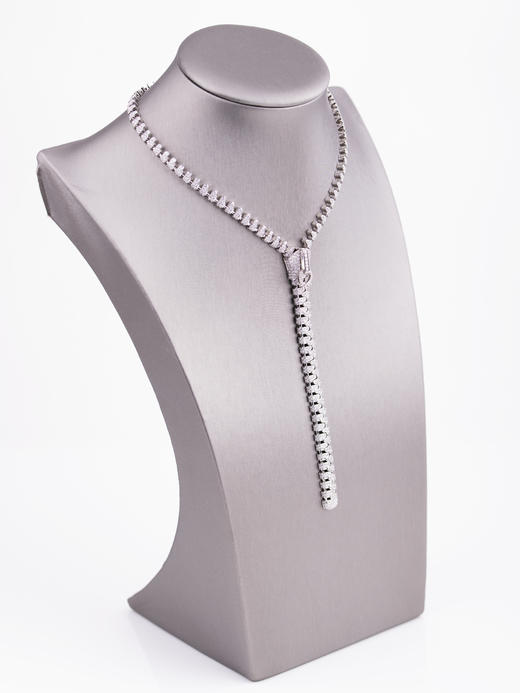 钻石拉链式项链 商品图6