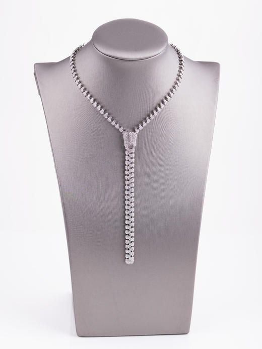 钻石拉链式项链 商品图7
