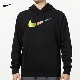 Nike 网球时尚运动训练卫衣 渐变logo连帽衫