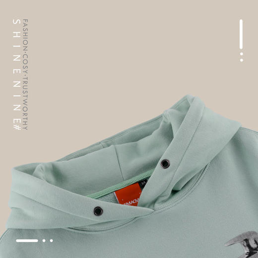 FM18AW3A-WY313洗手池全棉戴帽卫衣 商品图1