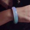 春带彩翡翠手镯 商品缩略图7
