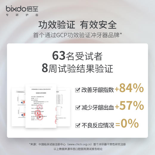 【代发】bixdo倍至小奶瓶冲牙器家用洗牙神器便捷式牙结石口腔清洗电动水牙线 商品图1