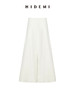 HIDEMI 白色羊毛厚款前开衩半身裙 商品缩略图0