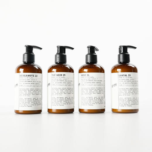 价值599 欧洲知名高级芳疗 燥冬须拥有 LE LA 实验室香氛身体乳 22佛手柑/29红茶/31玫瑰/33檀香 237ML 商品图11