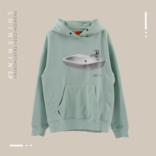 FM18AW3A-WY313洗手池全棉戴帽卫衣 商品图0