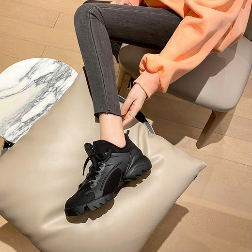 ZHR休闲运动鞋女厚底老爹鞋ins潮女鞋 商品图2