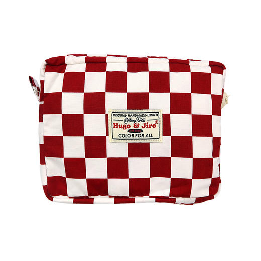 HUJI祤集Motley收纳包插画棋盘格系列 商品图2