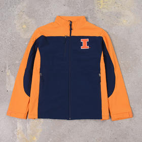 胸前刺绣字母 拼接开衫卫衣夹克外套 微瑕 Z-7951