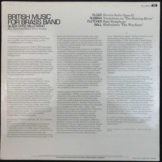 LP黑胶唱片 黑堤磨坊铜管乐团《英国铜管乐团音乐》 商品图1