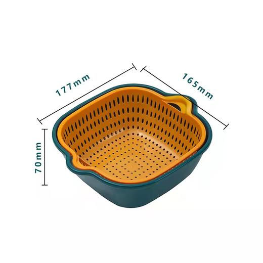 北欧双层沥水篮 商品图3