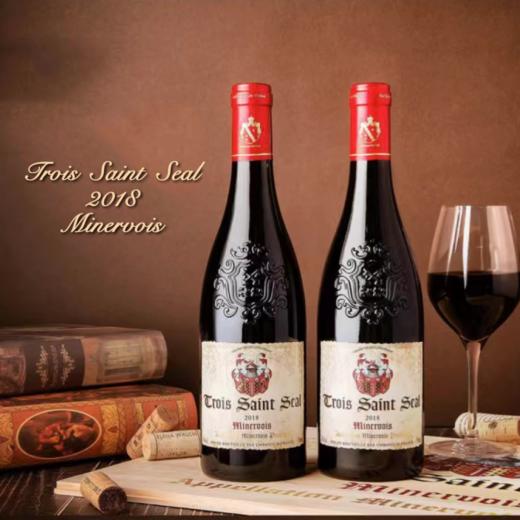 【信价比之选】法国 叁圣章干红2018 密内瓦 商品图0