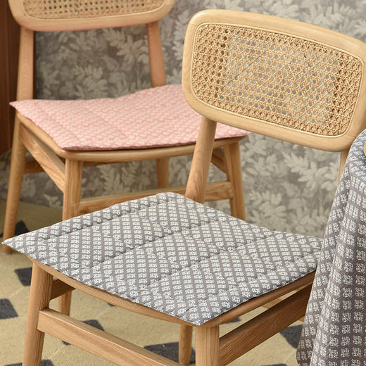 经典复古细纹系列纯棉椅垫 商品图2