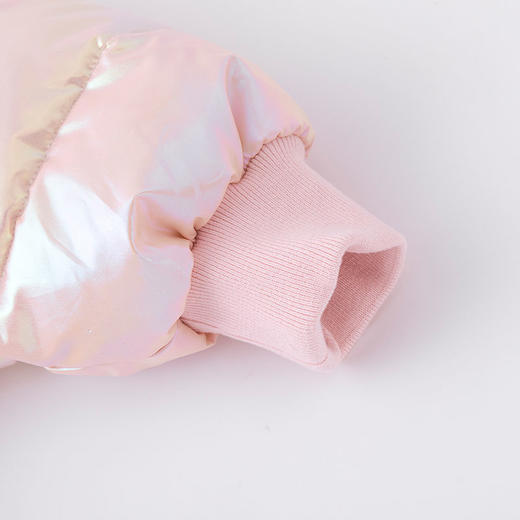 贝贝怡官方儿童羽绒服白鸭绒亮面炫彩女童外套防寒冬款网红爆款214S2778 商品图8