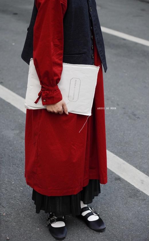 ECOLE DE CURIOSITES 小立领扣钮马甲 商品图7