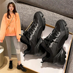 ZHR休闲运动鞋女厚底老爹鞋ins潮女鞋