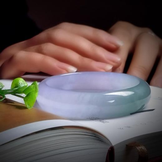 春带彩翡翠手镯 商品图2