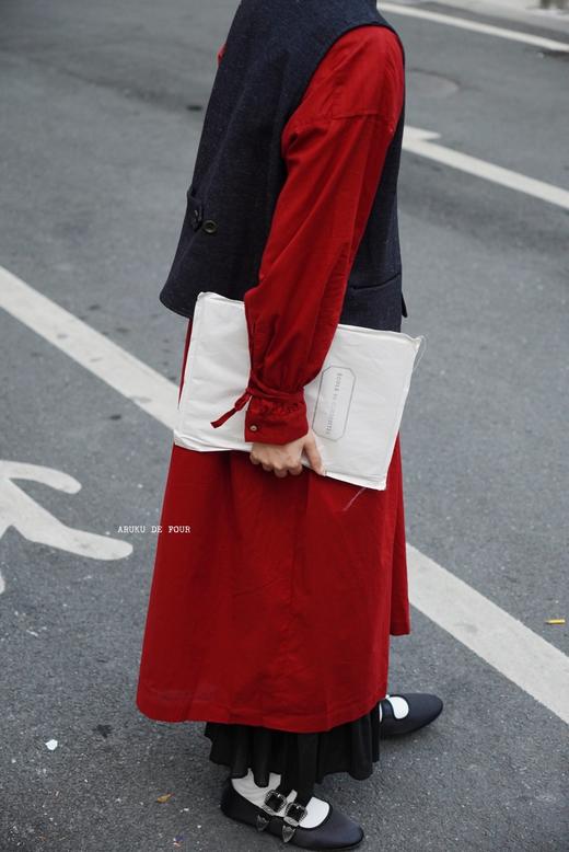 ECOLE DE CURIOSITES 小立领扣钮马甲 商品图4