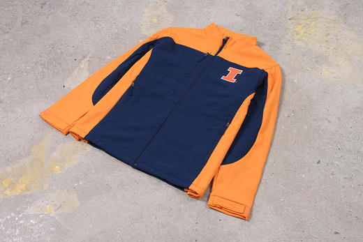 胸前刺绣字母 拼接开衫卫衣夹克外套 微瑕 Z-7951 商品图1